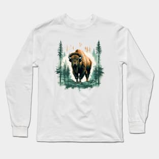 American Bison Long Sleeve T-Shirt